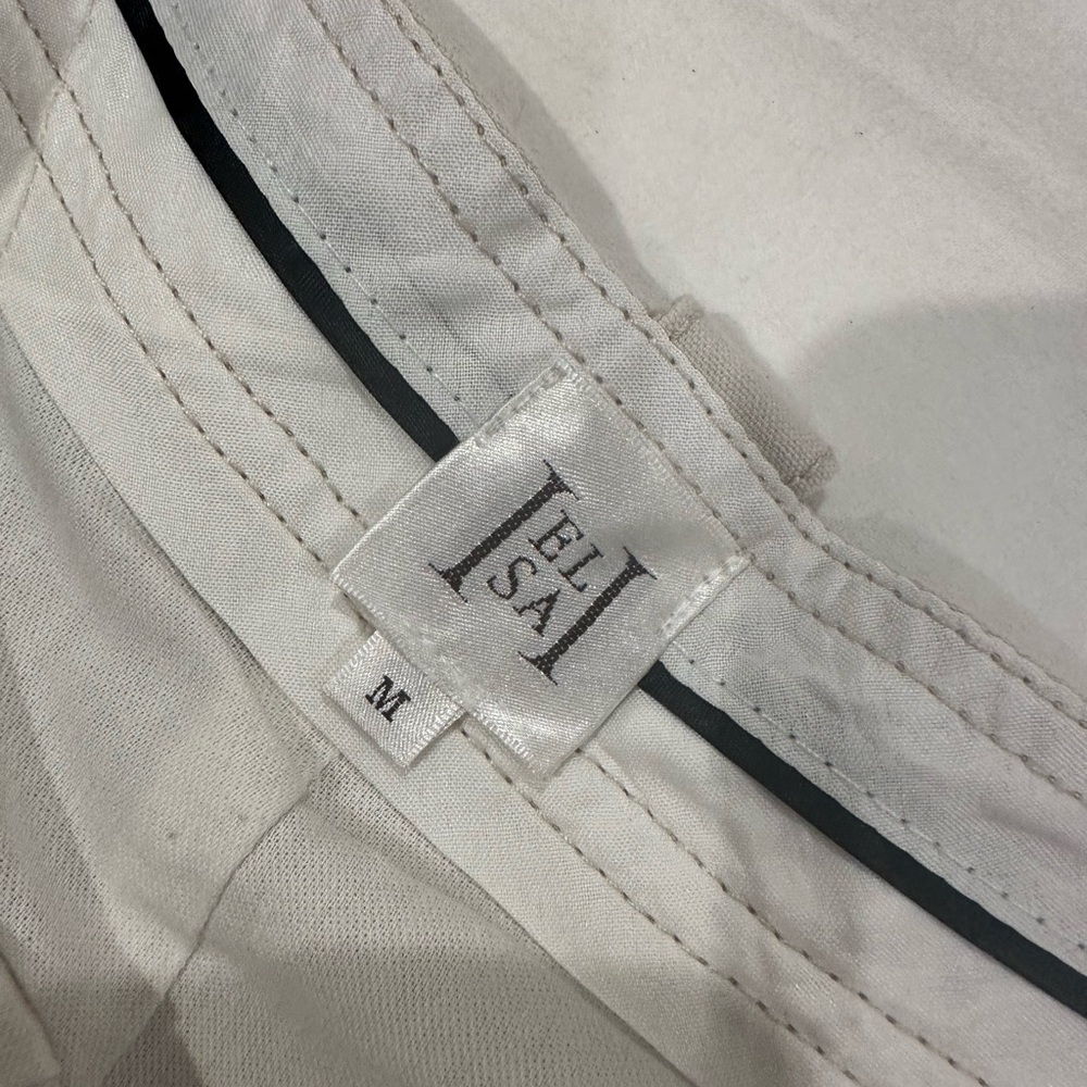 Helsa Workwear Pleated Mini Skort - Picture 6 of 7